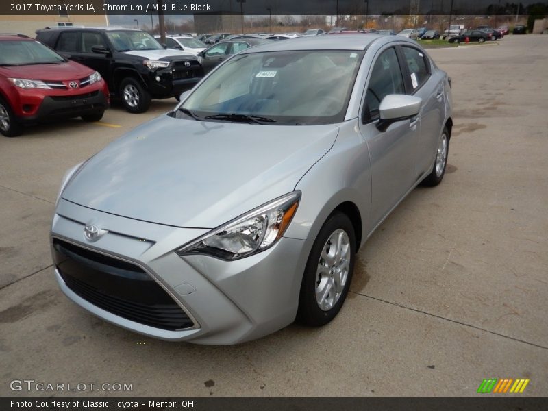 Chromium / Mid-Blue Black 2017 Toyota Yaris iA