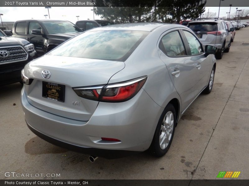 Chromium / Mid-Blue Black 2017 Toyota Yaris iA