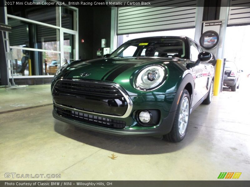 British Racing Green II Metallic / Carbon Black 2017 Mini Clubman Cooper ALL4
