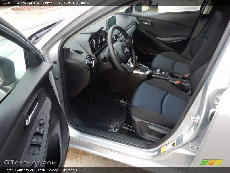 Chromium / Mid-Blue Black 2017 Toyota Yaris iA
