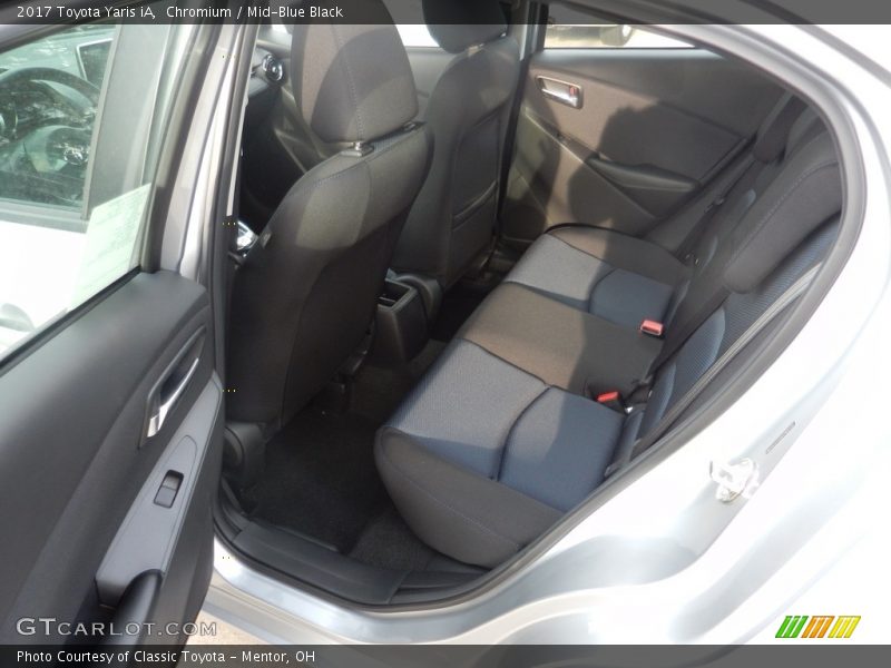 Chromium / Mid-Blue Black 2017 Toyota Yaris iA