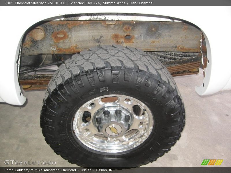 Summit White / Dark Charcoal 2005 Chevrolet Silverado 2500HD LT Extended Cab 4x4