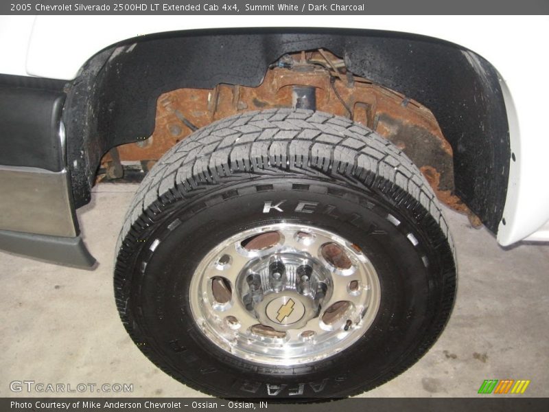 Summit White / Dark Charcoal 2005 Chevrolet Silverado 2500HD LT Extended Cab 4x4