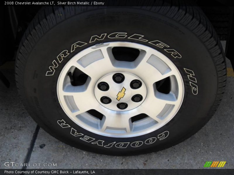 Silver Birch Metallic / Ebony 2008 Chevrolet Avalanche LT