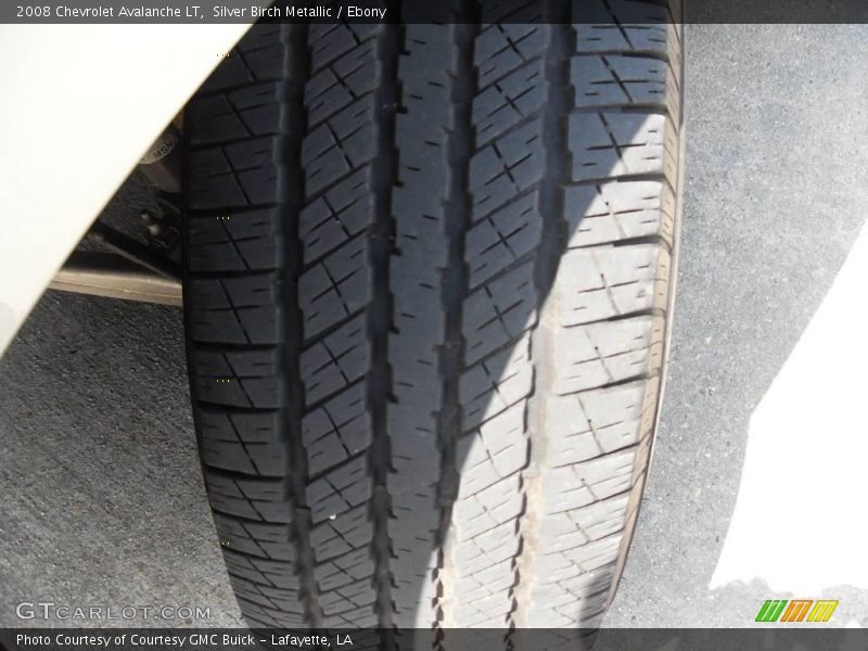 Silver Birch Metallic / Ebony 2008 Chevrolet Avalanche LT