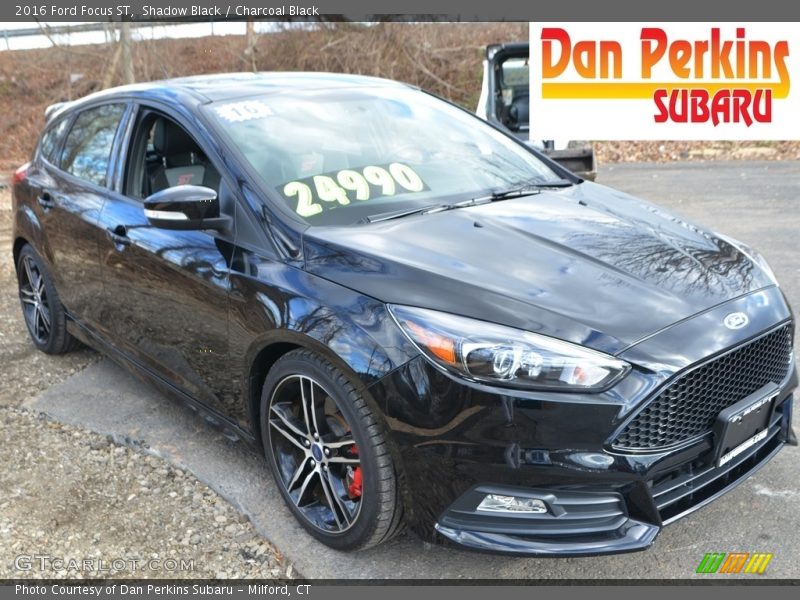 Shadow Black / Charcoal Black 2016 Ford Focus ST
