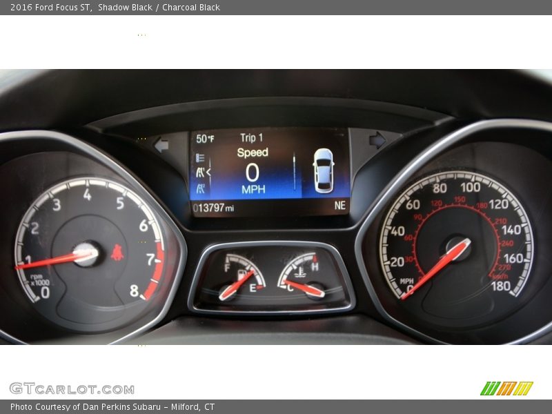 Shadow Black / Charcoal Black 2016 Ford Focus ST