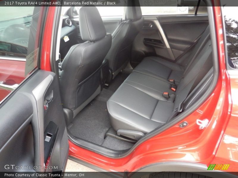 Barcelona Red Metallic / Black 2017 Toyota RAV4 Limited AWD