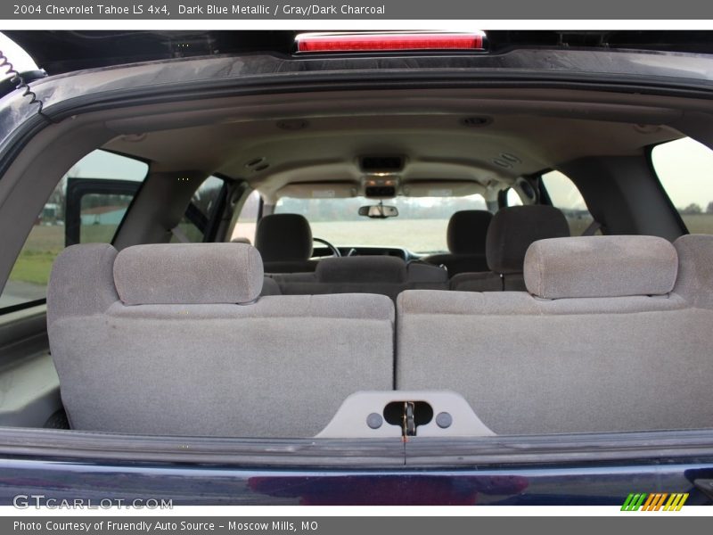 Dark Blue Metallic / Gray/Dark Charcoal 2004 Chevrolet Tahoe LS 4x4