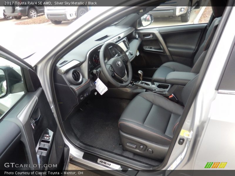  2017 RAV4 SE AWD Black Interior