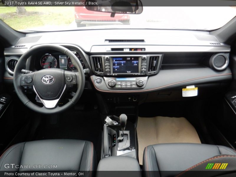 Dashboard of 2017 RAV4 SE AWD