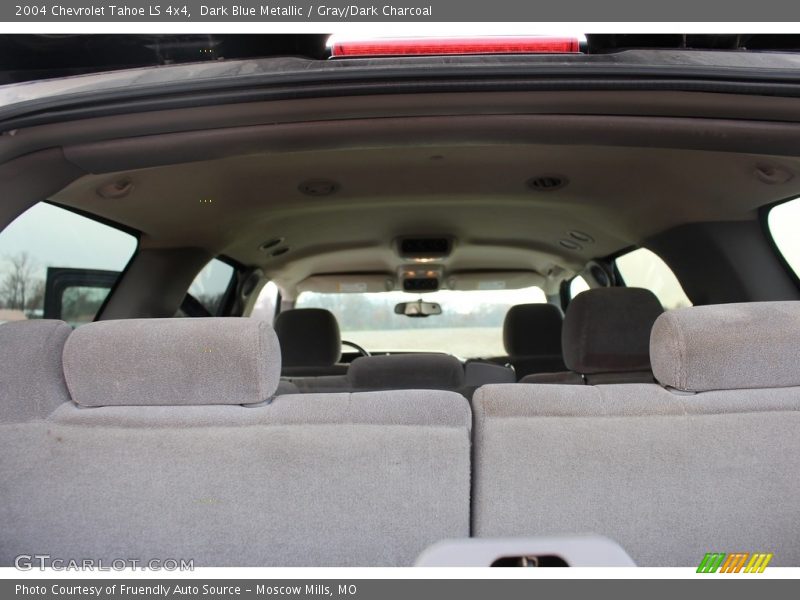Dark Blue Metallic / Gray/Dark Charcoal 2004 Chevrolet Tahoe LS 4x4
