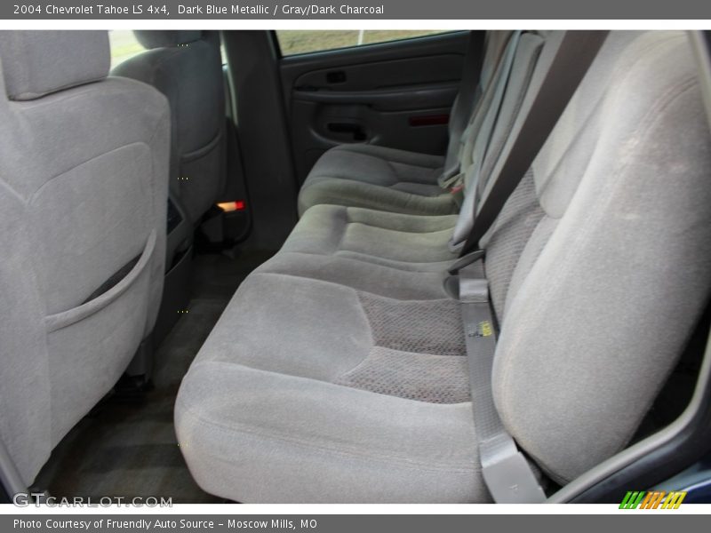 Dark Blue Metallic / Gray/Dark Charcoal 2004 Chevrolet Tahoe LS 4x4