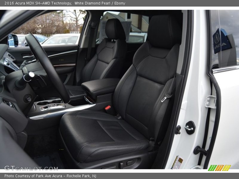 White Diamond Pearl / Ebony 2016 Acura MDX SH-AWD Technology