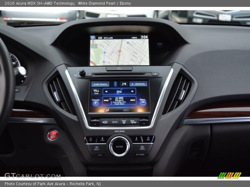 White Diamond Pearl / Ebony 2016 Acura MDX SH-AWD Technology