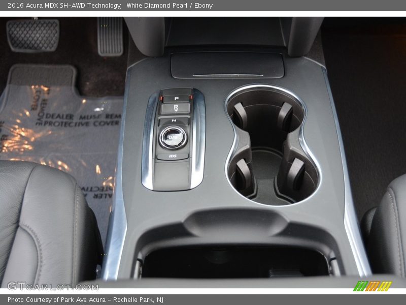 White Diamond Pearl / Ebony 2016 Acura MDX SH-AWD Technology