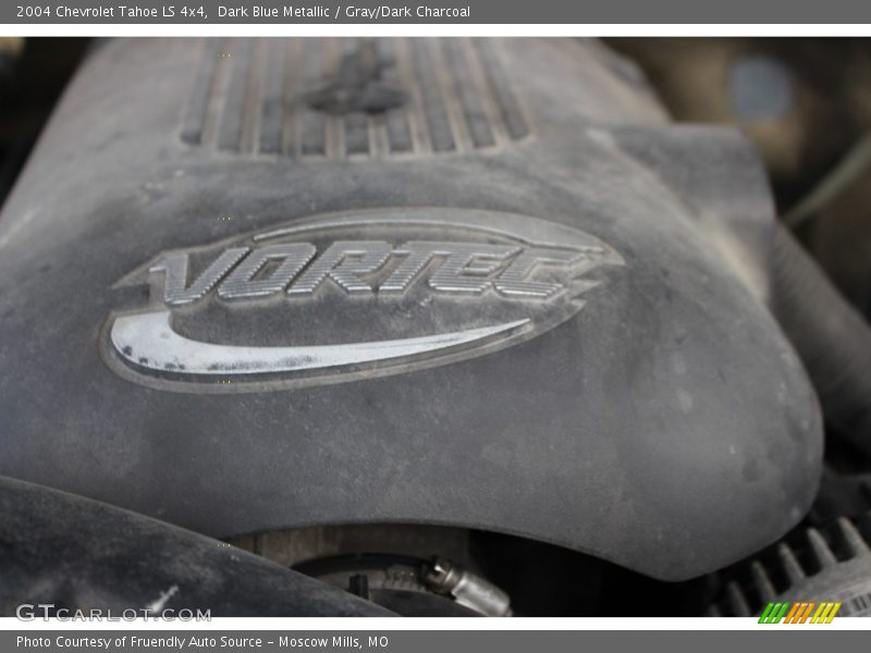 Dark Blue Metallic / Gray/Dark Charcoal 2004 Chevrolet Tahoe LS 4x4