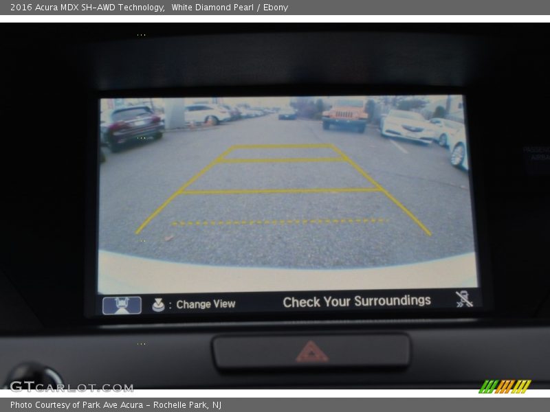 White Diamond Pearl / Ebony 2016 Acura MDX SH-AWD Technology