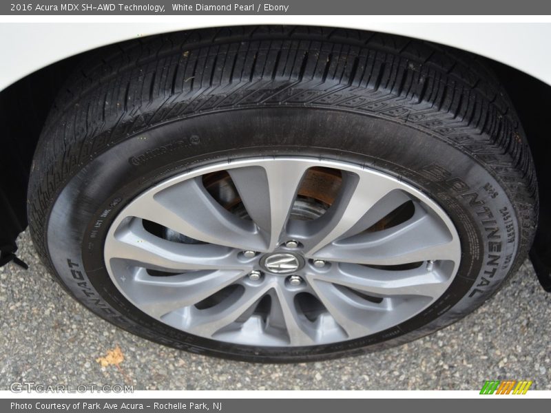 White Diamond Pearl / Ebony 2016 Acura MDX SH-AWD Technology