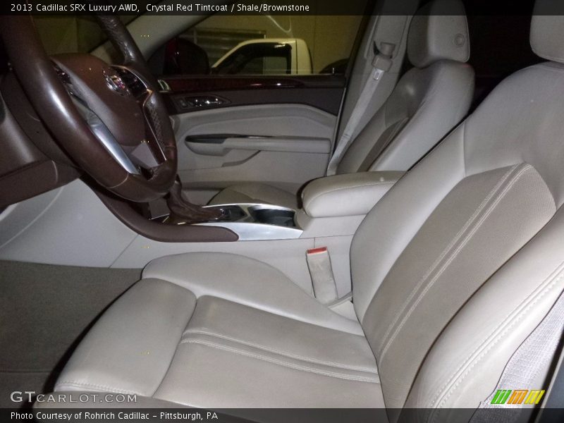 Crystal Red Tintcoat / Shale/Brownstone 2013 Cadillac SRX Luxury AWD