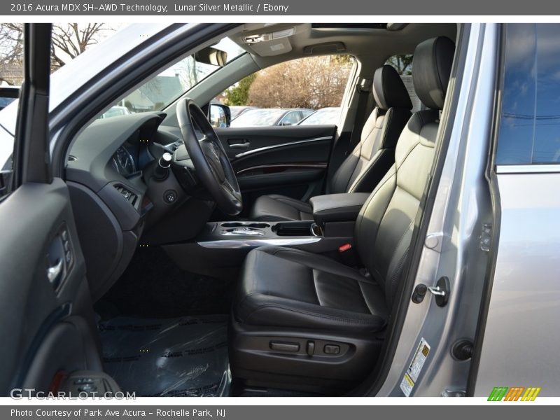Lunar Silver Metallic / Ebony 2016 Acura MDX SH-AWD Technology