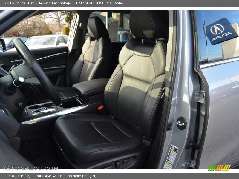 Lunar Silver Metallic / Ebony 2016 Acura MDX SH-AWD Technology
