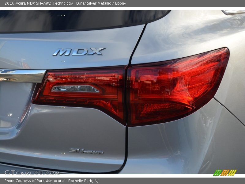 Lunar Silver Metallic / Ebony 2016 Acura MDX SH-AWD Technology