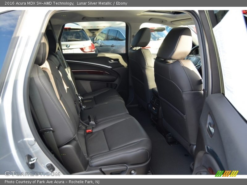 Lunar Silver Metallic / Ebony 2016 Acura MDX SH-AWD Technology