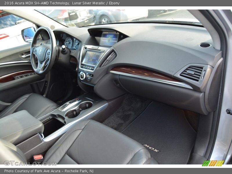 Lunar Silver Metallic / Ebony 2016 Acura MDX SH-AWD Technology