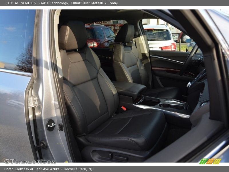 Lunar Silver Metallic / Ebony 2016 Acura MDX SH-AWD Technology