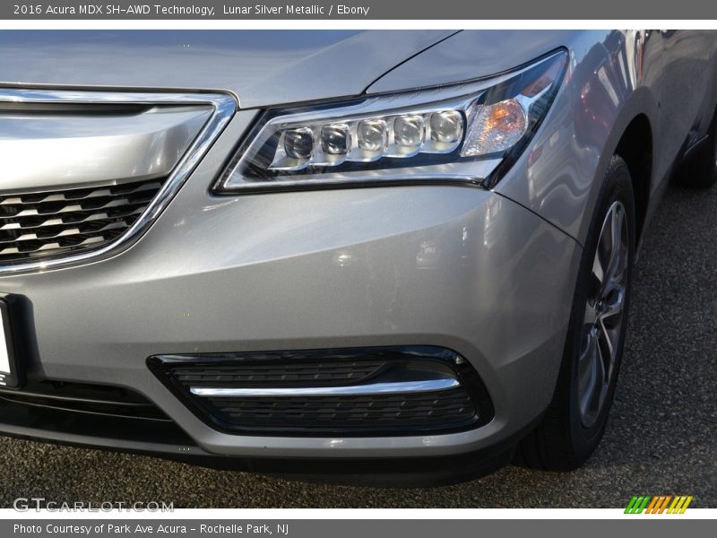 Lunar Silver Metallic / Ebony 2016 Acura MDX SH-AWD Technology