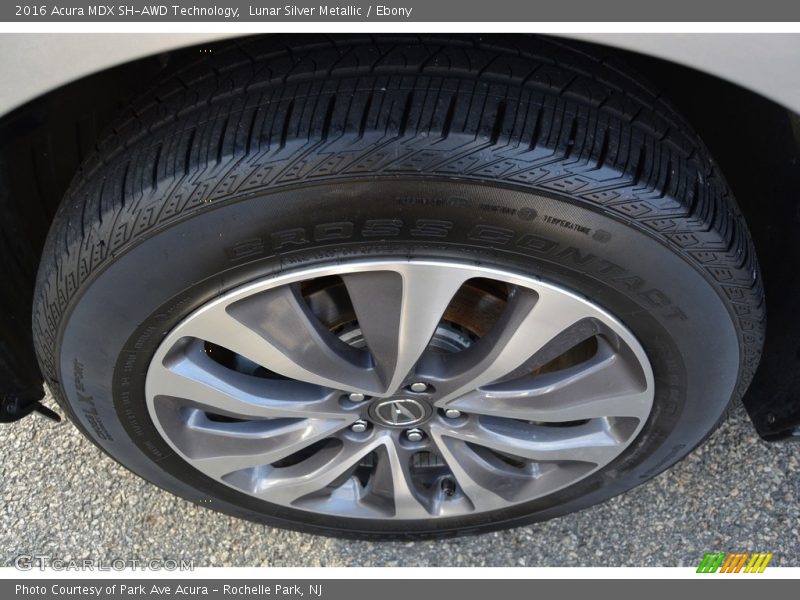 Lunar Silver Metallic / Ebony 2016 Acura MDX SH-AWD Technology