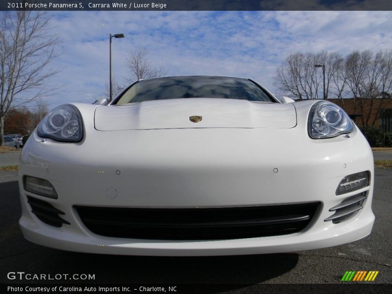 Carrara White / Luxor Beige 2011 Porsche Panamera S