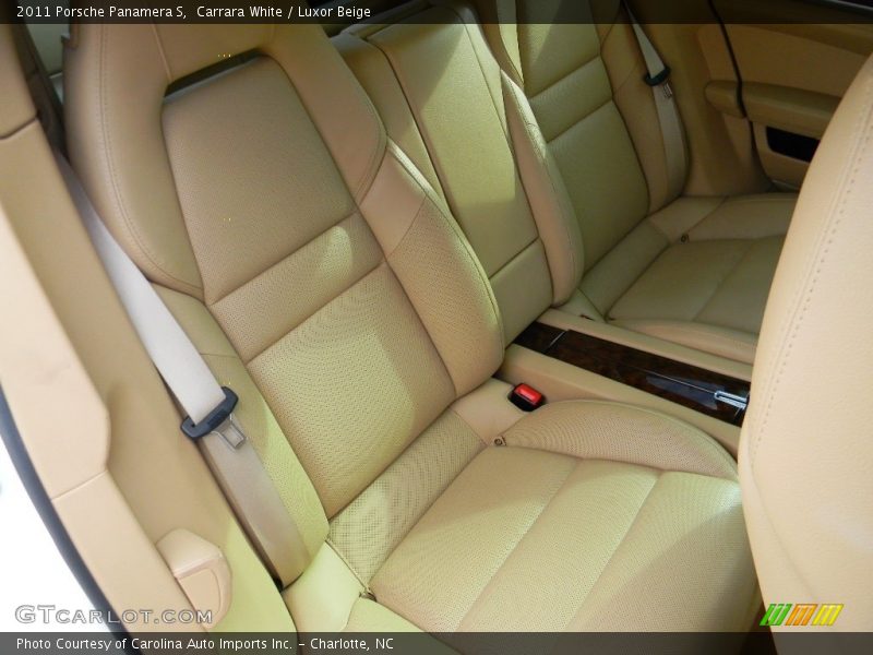 Carrara White / Luxor Beige 2011 Porsche Panamera S