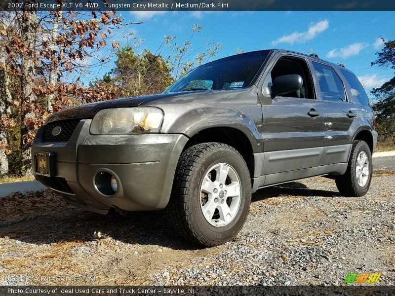 Tungsten Grey Metallic / Medium/Dark Flint 2007 Ford Escape XLT V6 4WD