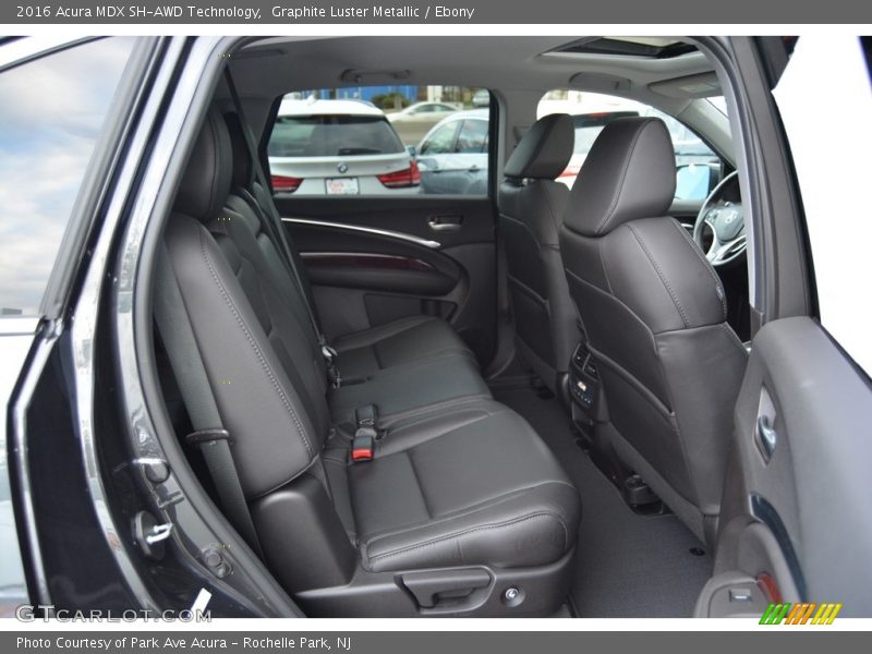 Graphite Luster Metallic / Ebony 2016 Acura MDX SH-AWD Technology