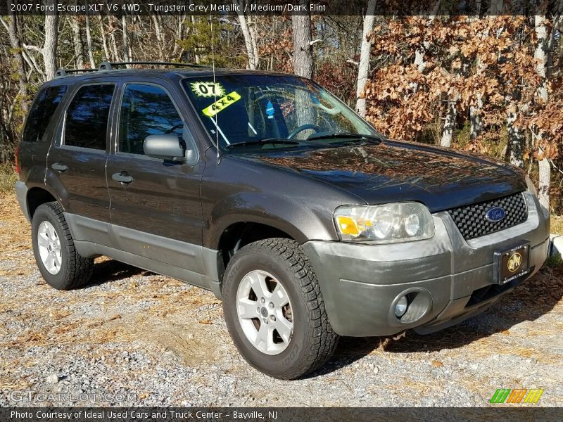 Tungsten Grey Metallic / Medium/Dark Flint 2007 Ford Escape XLT V6 4WD