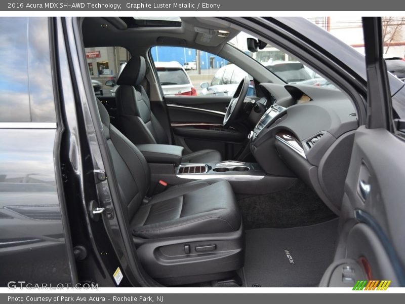 Graphite Luster Metallic / Ebony 2016 Acura MDX SH-AWD Technology