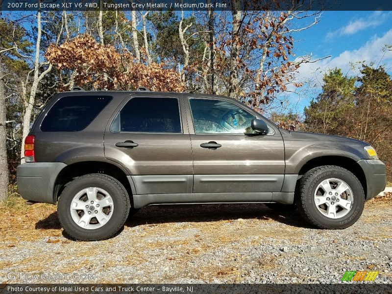 Tungsten Grey Metallic / Medium/Dark Flint 2007 Ford Escape XLT V6 4WD