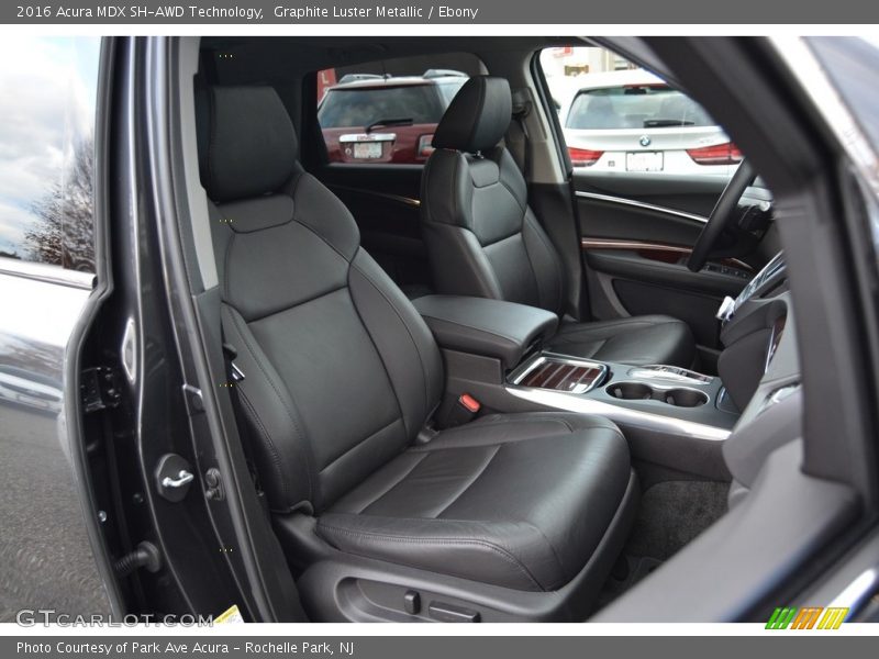 Graphite Luster Metallic / Ebony 2016 Acura MDX SH-AWD Technology