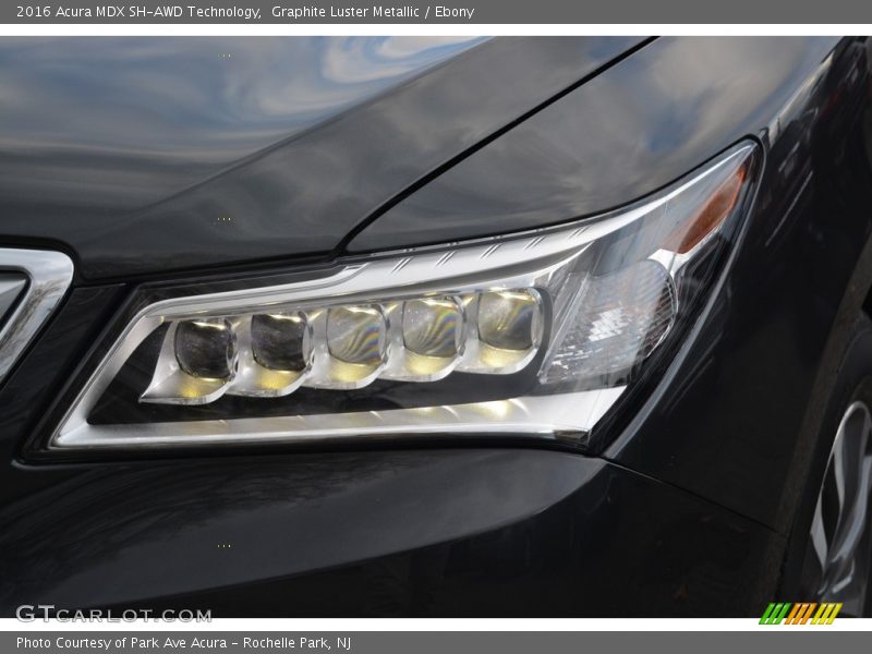 Graphite Luster Metallic / Ebony 2016 Acura MDX SH-AWD Technology