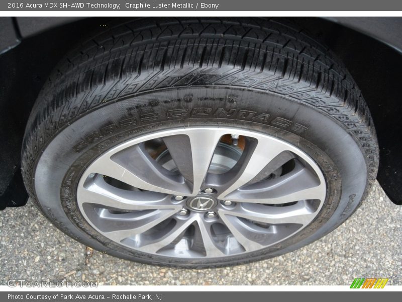 Graphite Luster Metallic / Ebony 2016 Acura MDX SH-AWD Technology