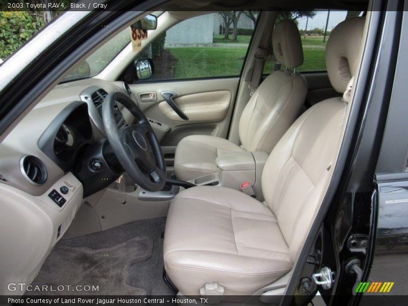 Black / Gray 2003 Toyota RAV4
