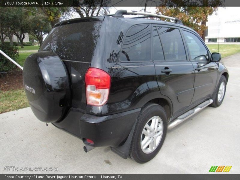 Black / Gray 2003 Toyota RAV4