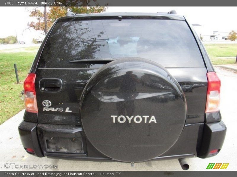 Black / Gray 2003 Toyota RAV4