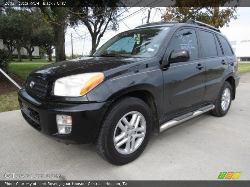 Black / Gray 2003 Toyota RAV4