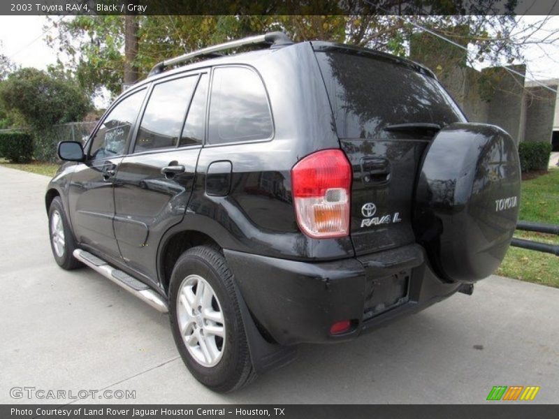 Black / Gray 2003 Toyota RAV4