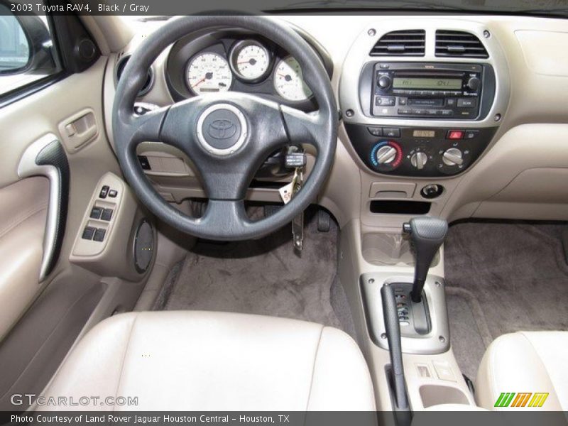Black / Gray 2003 Toyota RAV4