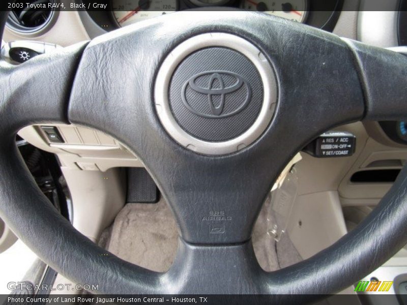 Black / Gray 2003 Toyota RAV4