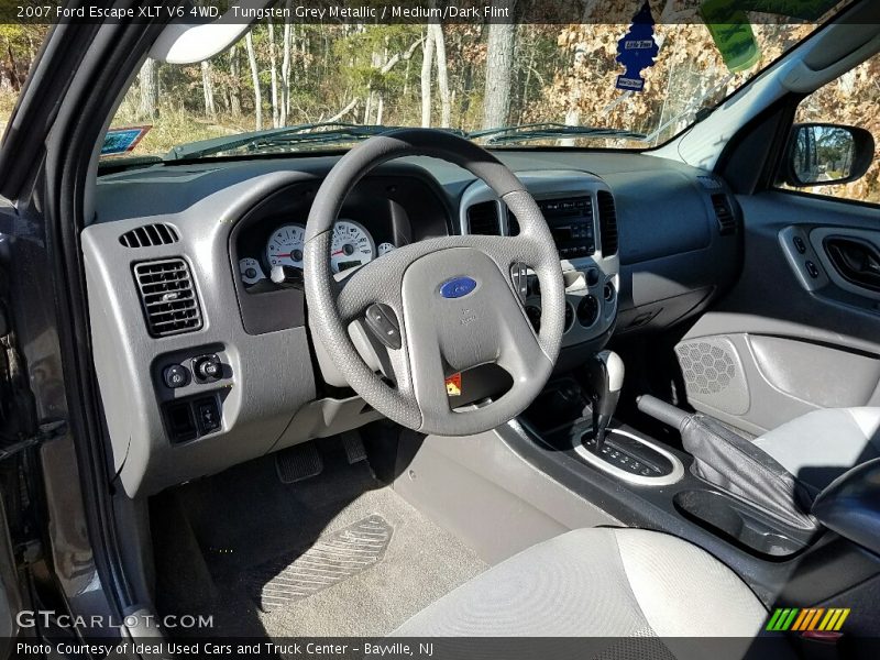 Tungsten Grey Metallic / Medium/Dark Flint 2007 Ford Escape XLT V6 4WD